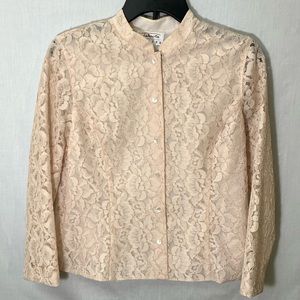 Talbots Petites Women’s Lace Jacket